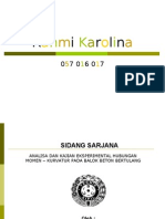 Analisa Dan Kajian Eksperimental Hubungan Momen - Kurvatur Pada Balok Beton Bertulang