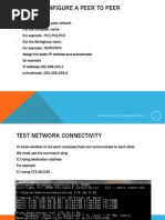 How To Configure A Peer To Peer Network