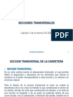 DGV TEO 13 Seccion Transversal