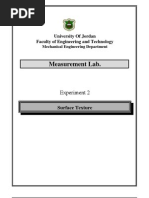  Surface Roughness