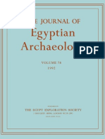 THE JOURNAL OF Egyptian Archaeology