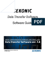 SEKONIC Dts MANUAL