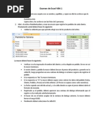 Examen VBA