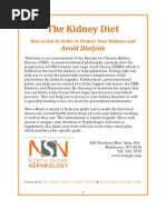 The Kidney Diet PDF