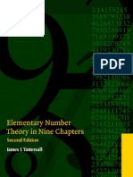 2196 Elementary Number Theory in Nine Chapters by James J. Tattersall