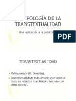 Ejemplos de Transtextualdiad