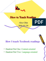 How To Teach Reading