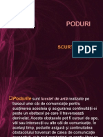 Poduri - Scurt Istoric