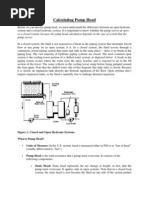 Pump Head Calculation