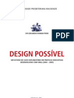 DESIGN POSSIVEL: Um Estudo de Caso Exploratório em Práticas Educativas Desenvolvido Com ONGs (2004 - 2005)