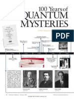 One Hundred Years of Quantum Mysteries