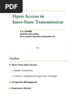 S K Soonee NLDC-Open Access in InterState Transmission 22july2011