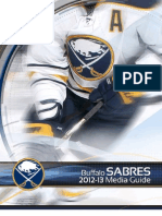 Buffalo Sabres Media Guide 2013