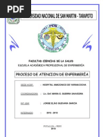 Plan de Cuidados Enfermeros - Dengue Grave Con Signos de Alarma .