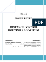 Distance Vector Routing Algorithm