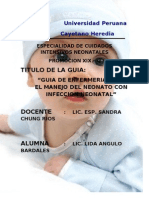 Guia Enfermera Sobre Proceso Infeccioso