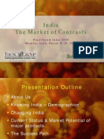 India The Market of Contrasts: Sumit Saran