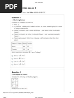 1quiz - Game Theory