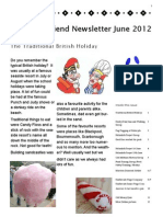 Friend To Friend Newsletter June 2012