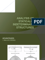 Analysis of Statically Indeterminate Structures