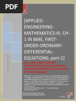 Eng-Math-3, ch-1, 1st Order ODE