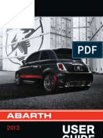 2013 Fiat 500 Abarth Owners Manual