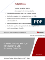 Training Document - Imanager M2000-CME V200R011 Introduction To LTE Summary Data File-20110823-B-1.0