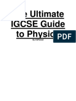 The Ultimate IGCSE Physics Guide