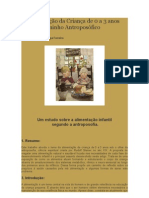 Alimentação para Criança de 0 A 3 Anos: Um Caminho Antroposófico