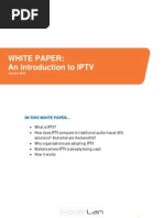 White Paper: An Introduction To IPTV