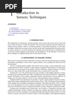 Sensory Evaluation Techniques 1