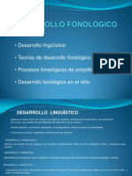 Desarrollo Fonológico