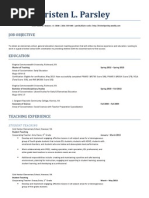 Curriculum Vitae