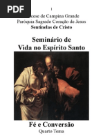 Seminario de Vida No Espirito Santo Fe Conversao PDF