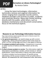 Info On Lib Tech. JSC