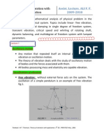 Theory of Vibrations