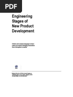 Engineering Stages of New Product Development