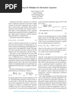 D L M E C: Eriving Ife Ultipliers For Lectrolytic Apacitors