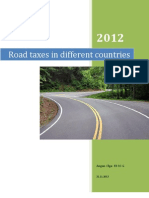 Road Taxes in Different Countries: Angan Olga FB 10 G