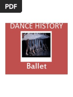 Ballet Dance History Powerpoint