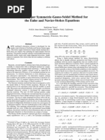 Lower-Upper Symmetric-Gauss-Seidel Method For The Euler and Navier-Stokes Equations