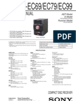 HCD-EC69 EC79 EC99 Manual de Servicio