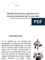 Modelo Proceso Cognitivo - en La Toma de Decison Del Consumidor