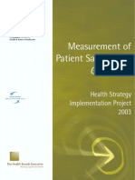 Guideline Measurement of Satisfaction