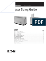 Generator Sizing Guide