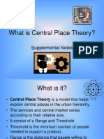 Central Place Theory