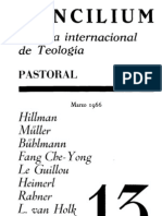 Concilium - Revista Internacional de Teologia - 013 Marzo 1966