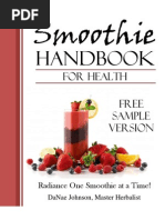 Smoothie Handbook For Health