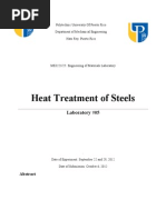 Steel Heat Treatment