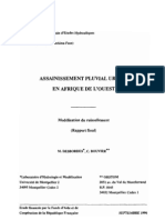 Assainissement Pluvial Urbain en Afrique de L'ouest PDF